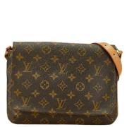 Pre-owned Canvas louis-vuitton-tasker