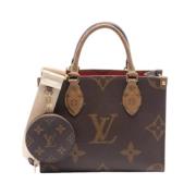 Pre-owned Canvas louis-vuitton-tasker