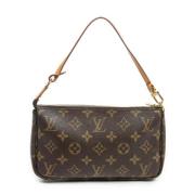 Pre-owned Canvas louis-vuitton-tasker