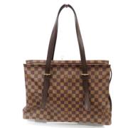 Pre-owned Canvas louis-vuitton-tasker