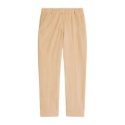 Velourstribede bukser Slim Fit