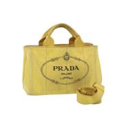 Pre-owned Canvas prada-tasker