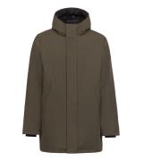 Teknisk parka med Primaloft-isolering