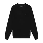 Strikvarer Tonal Eagle Lambswool Crew Neck Jumper