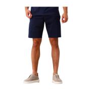 Navy Sport Shorts Interlock Supima