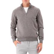 Brun Zip Sweater