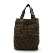 Pre-owned Canvas fendi-tasker