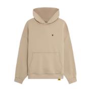 Stilfuld Unisex Hoodie i Sand