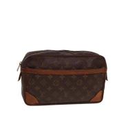 Pre-owned Canvas louis-vuitton-tasker