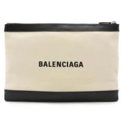 Pre-owned Canvas balenciaga-tasker