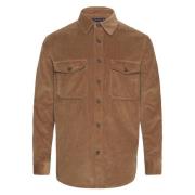 Corduroy Overshirt Highland Khaki Skjorte