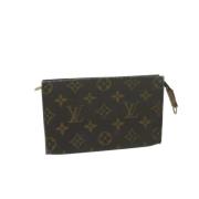 Pre-owned Canvas louis-vuitton-tasker