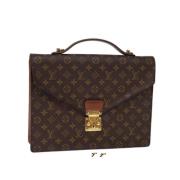 Pre-owned Canvas louis-vuitton-tasker