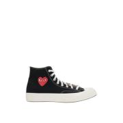 Sorte High-Top Canvas Sneakers