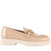 Beige Loafers til kvinder