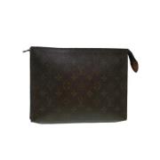 Pre-owned Coated canvas louis-vuitton-tasker