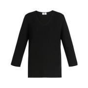 Klassisk V-hals sweater