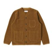 Uld Fleece Cardigan Outdoor Stil