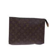 Pre-owned Canvas louis-vuitton-tasker