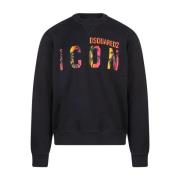 Logo Print Crewneck Sweatshirt