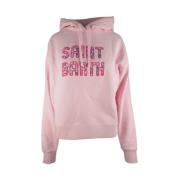 Blomstret Sweaters i Pink