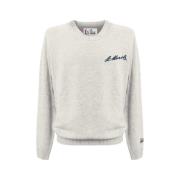 Herre Heron Light Broderet Sweater