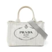 Pre-owned Canvas prada-tasker