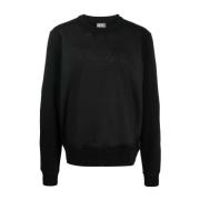 Sort Casual Bomuld Sweatshirt