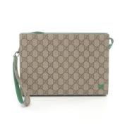 Pre-owned Canvas clutches