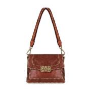 Cognac Agnese Crossbody Taske