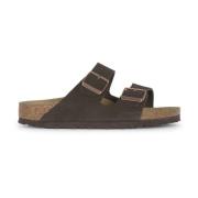 Suede Læder Sandaler Arizona Stil