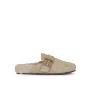 Shearling Mule Flade Sko