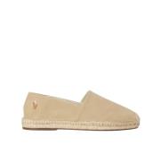 Beige Suede Espadriller