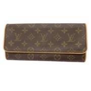 Pre-owned Canvas louis-vuitton-tasker