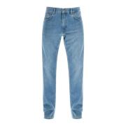 Slim Fit Jeans med Lav Talje