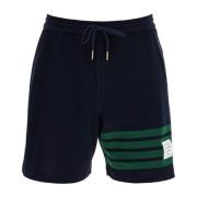 4-Bar Bomuld Bermuda Shorts