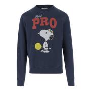 Snoopy Sweatshirt med rund hals i bomuld