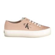 Rose Sneakers med sports sko stil