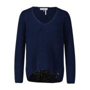 Merinould V-hals sweater