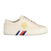 Sporty Beige Sneakers med Kontrastdetaljer