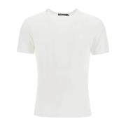 Broderet T-shirt med DG-broderi