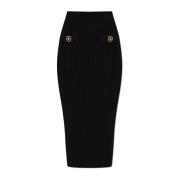 Pencil Skirt med Lommer