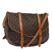 Pre-owned Canvas louis-vuitton-tasker