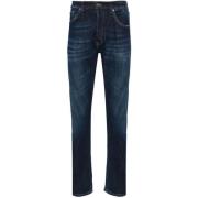 Indigo Blue Slim Cut Denim Jeans