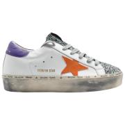 Hvide Glitter Violet Orange Sneakers