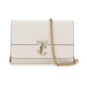 Varenne Læder Crossbody Taske med Krystal Monogram