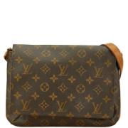 Pre-owned Canvas louis-vuitton-tasker