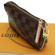 Pre-owned Canvas louis-vuitton-tasker