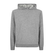 Merino og bomuld hættetrøje sweater