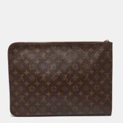 Pre-owned Canvas louis-vuitton-tasker